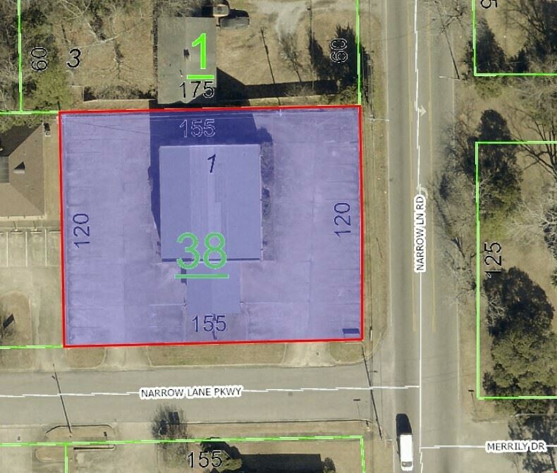 1441 Narrow Lane Pkwy - 6,000 SF Office on Corner Lot