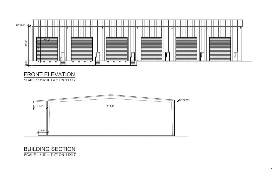 Industrial Build-to-Suit: Up to 19,800 SF