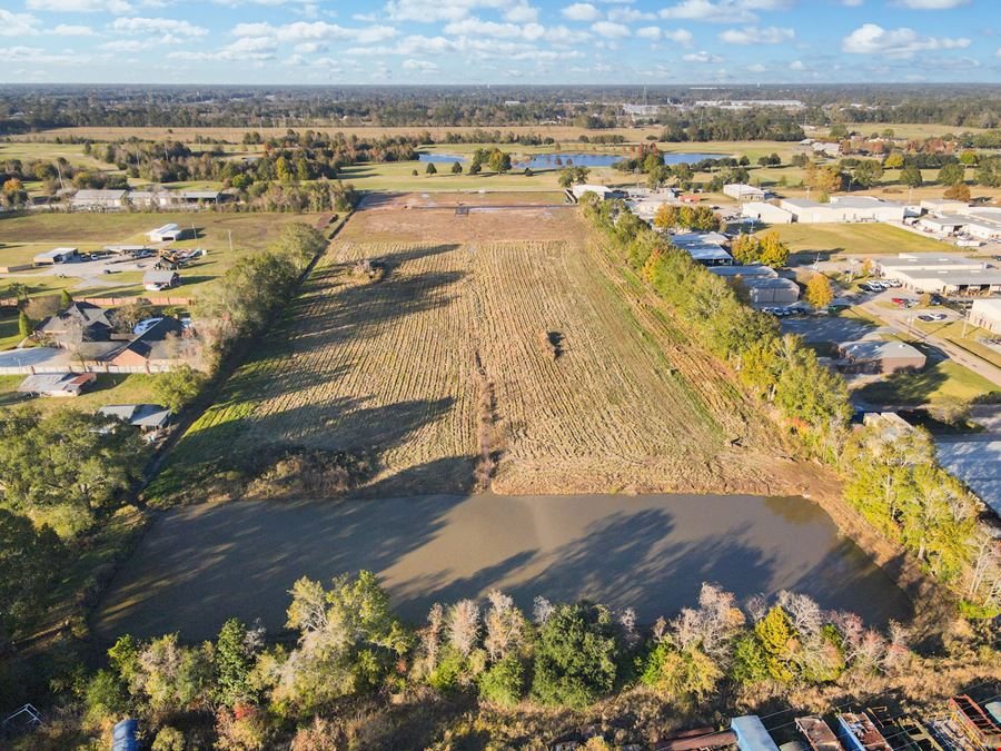 Development Site With Retention Pond Near I-10