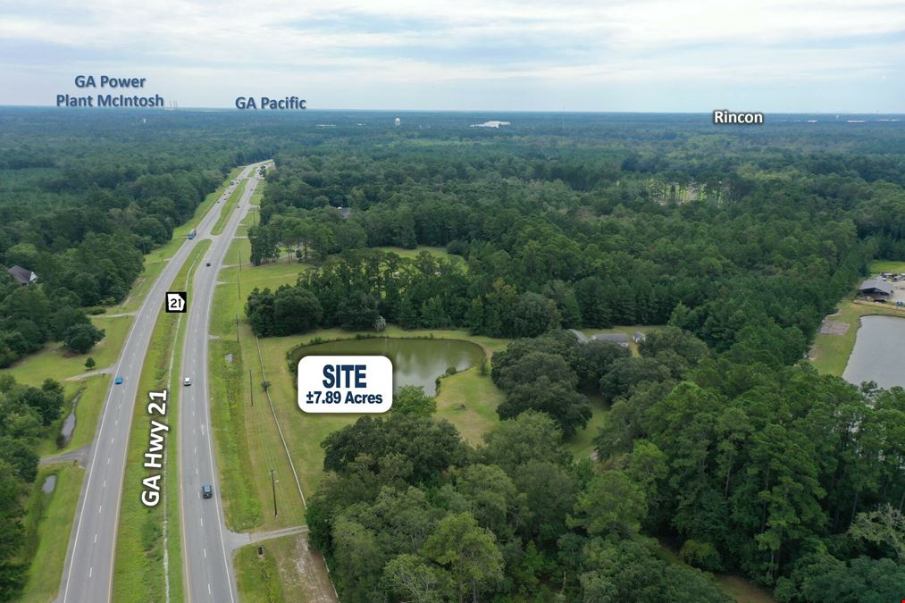 ±7.89 Acres Along GA Highway 21 | For Sale