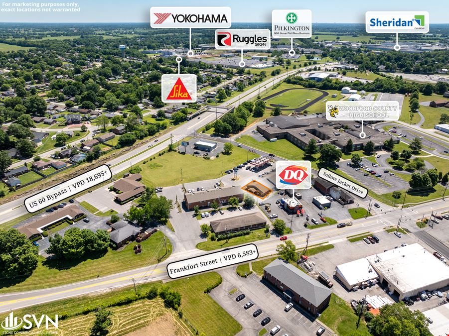 Newly Renovated Retail Space with Drive Through - Versailles, KY