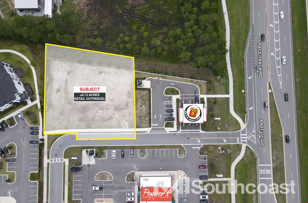 ±0.73 Acre Retail/Office Outparcel Opportunity