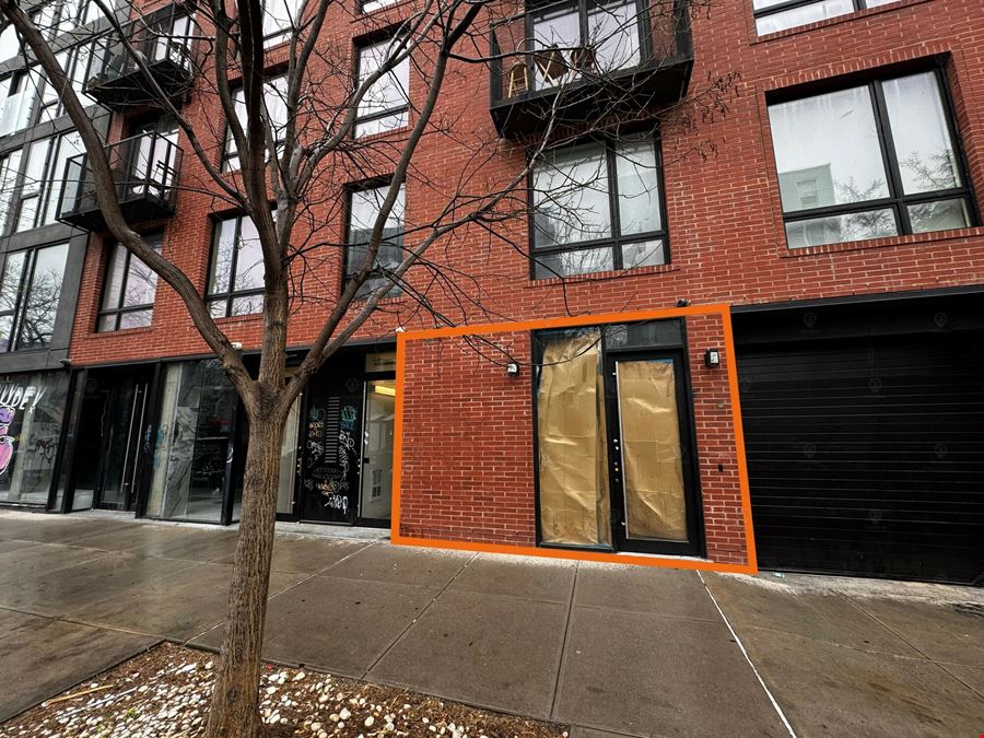 1,000 SF | 152 Manhattan Avenue | Modern Retail Space for Lease