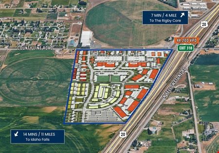 Preview of Retail space for Rent at SWC US Highway 20 & County Line Road