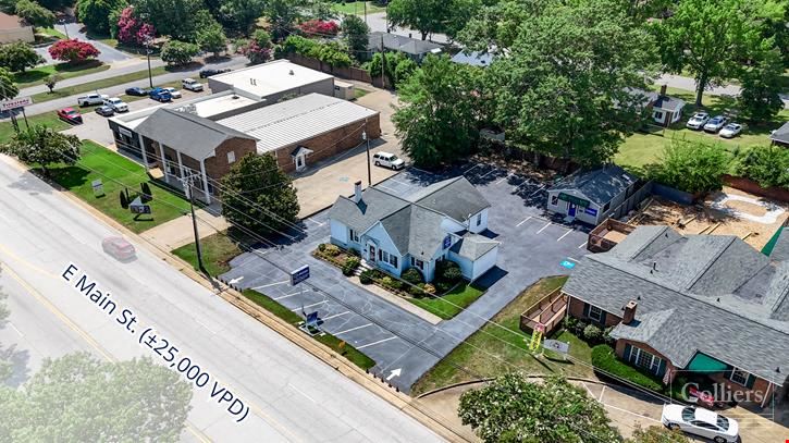 ±1,920-SF Office Opportunity in a High Exposure Retail Corridor in Spartanburg