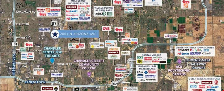 Hard Corner Shops for Sale in Chandler