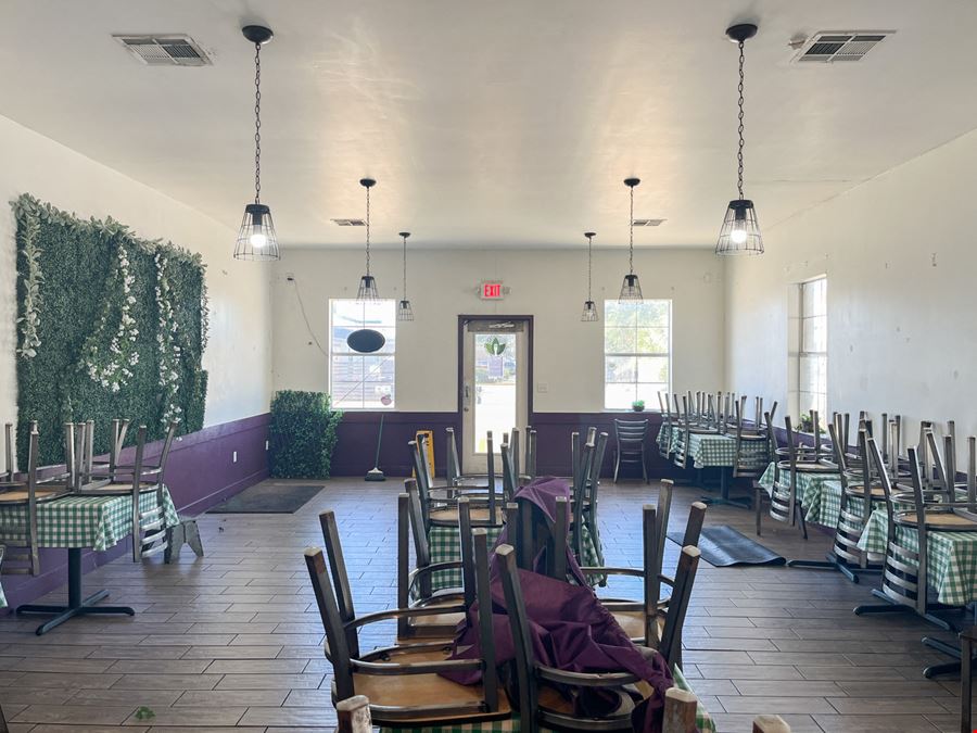 Restaurant Space with Covered Outdoor Seating