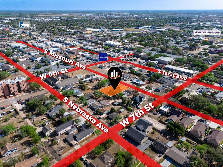 Newly constructed, turn key, fully operational 2,175 SF Office Building with additional land, Weslaco TX