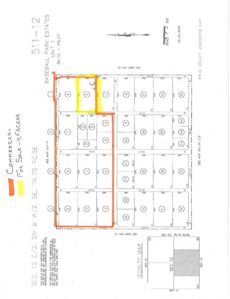 Preview of VacantLand space for Sale at Thornton Road