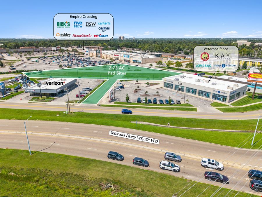 Class A Retail on Veterans Pkwy