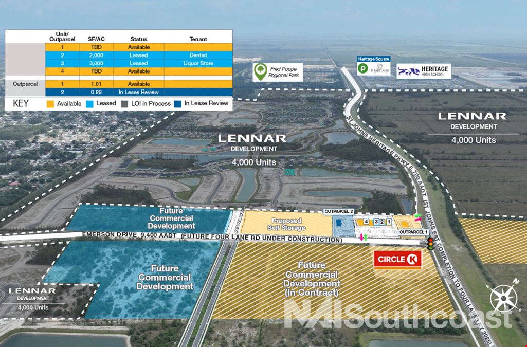Shops at Palm Bay Retail Development