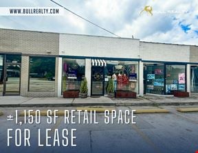±1,150 SF Retail Space For Lease in Ingleside Village