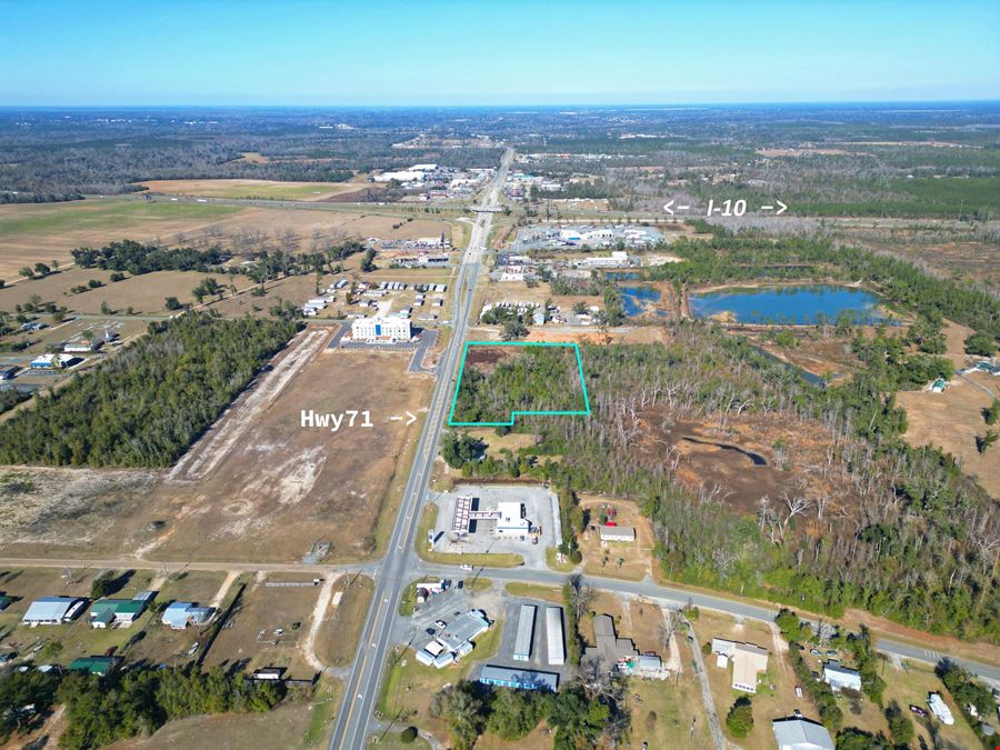 3.58 Acres Commercial Tract I-10 SR71