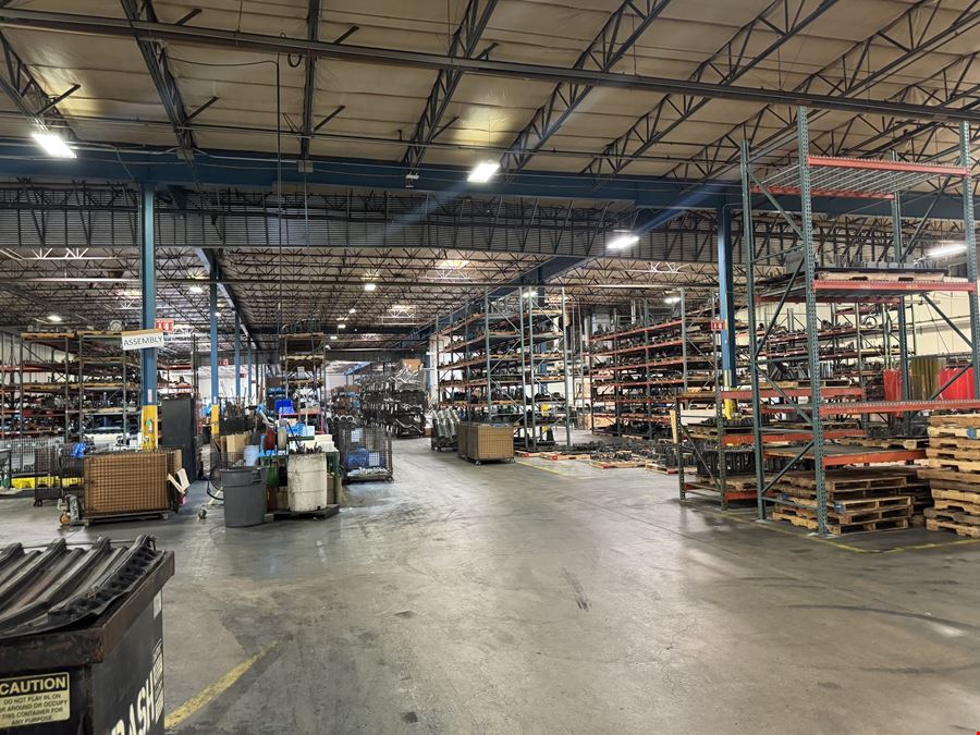 Turnkey Manufacturing Warehouse Available