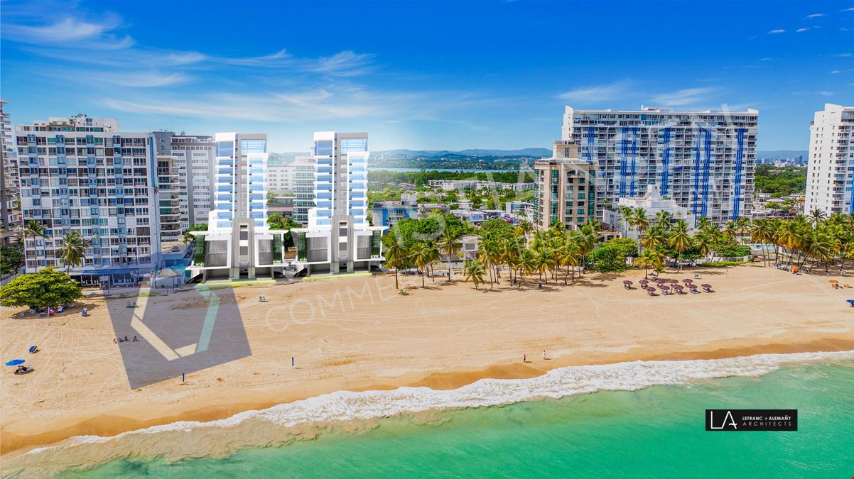 Prime Beachfront Development @ Isla Verde, Puerto Rico - For Sale