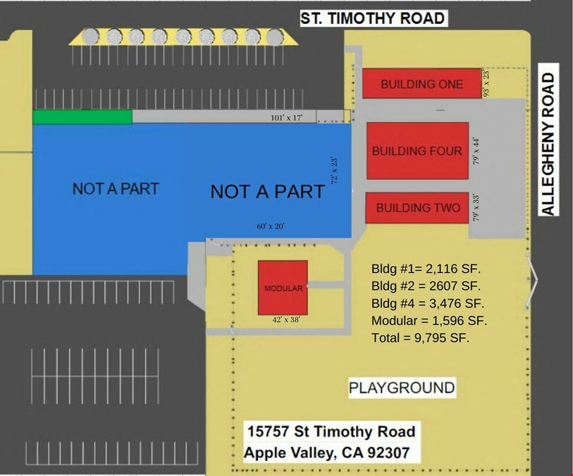 Upper Campus Lease Available 15757 Saint Timothy Rd.