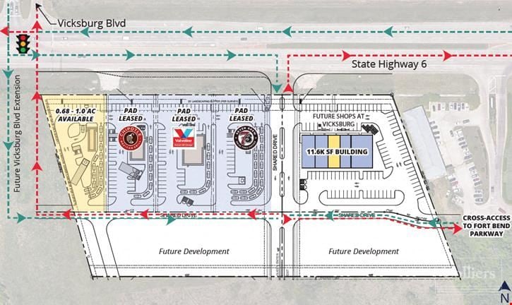For Lease I SHOPS AT VICKSBURG RETAIL & PAD SITES