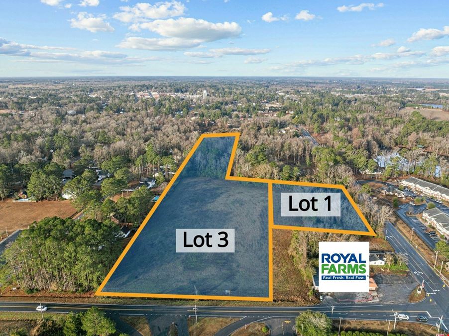 Royal Farms Shadow Outparcel Self Storage Build-to-Suit NC Hwy 11 & 41 Wallace NC