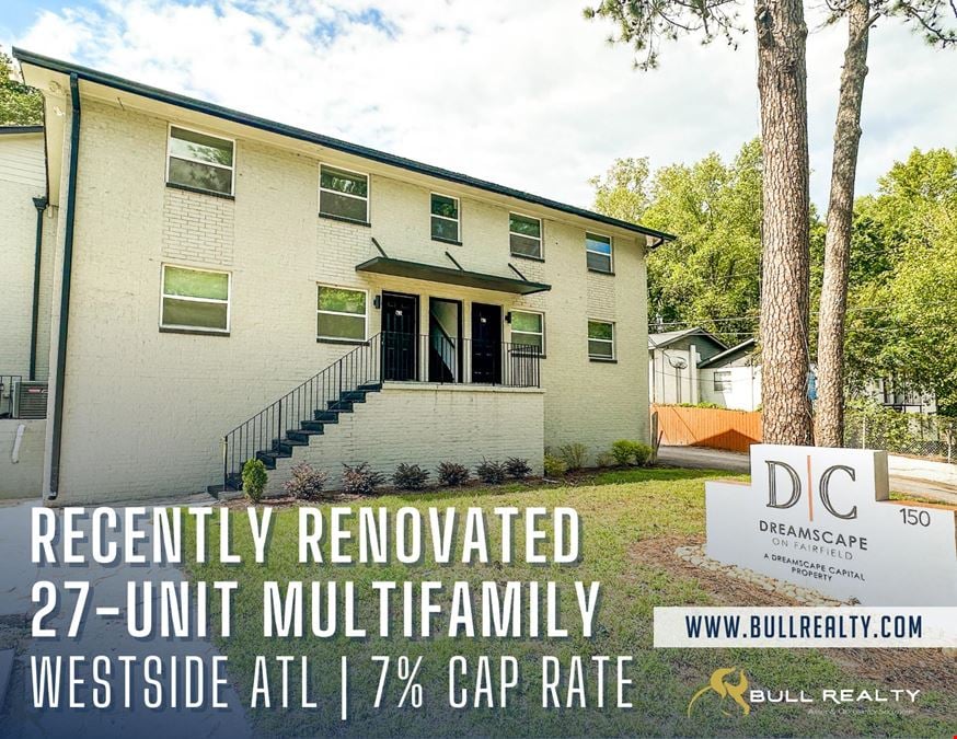 Recently Renovated 27-Unit Multifamily in Westside Atlanta | 7% Cap Rate