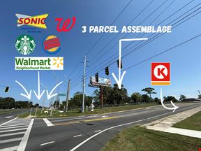 Three-Parcel Maricamp Assemblage at Lighted Intersection