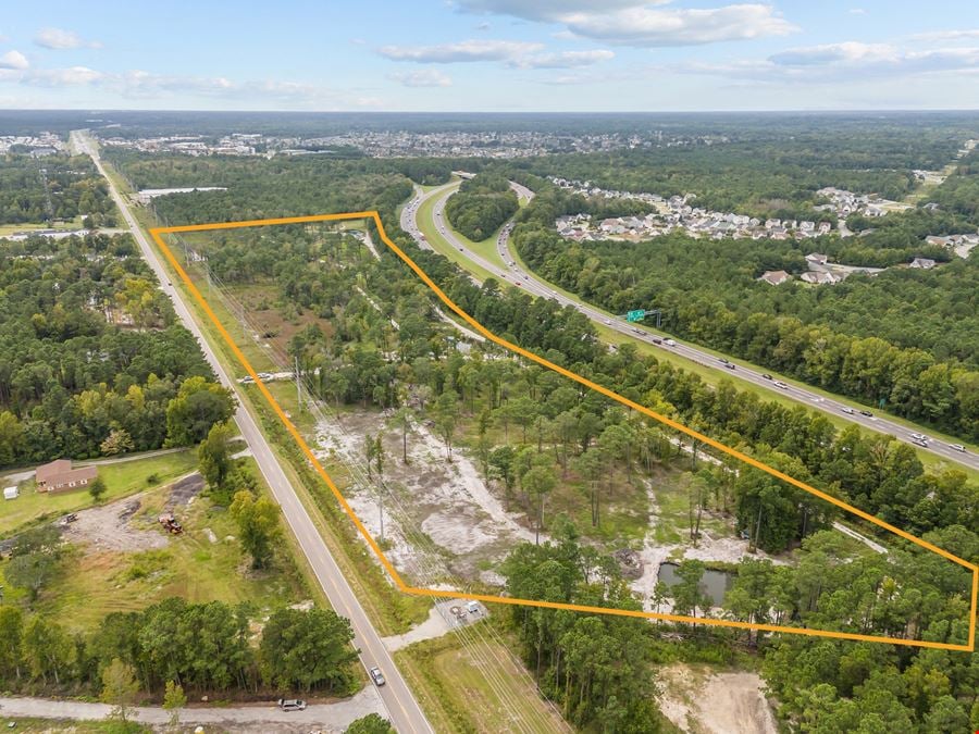 Belville Brunswick Co NC 26 Acre Commercial Site