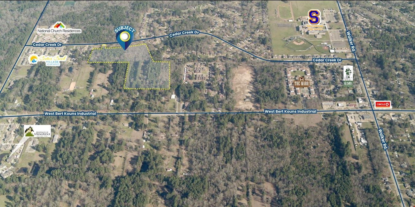 22 Acres of Cleared Land - W Bert Kouns Industrial Loop