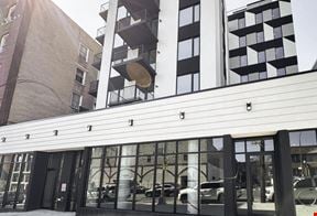 6,000 SF | 979 Ogden Avenue | Retail Space with 40' of Floor-To-Ceiling Glass Frontage for Lease