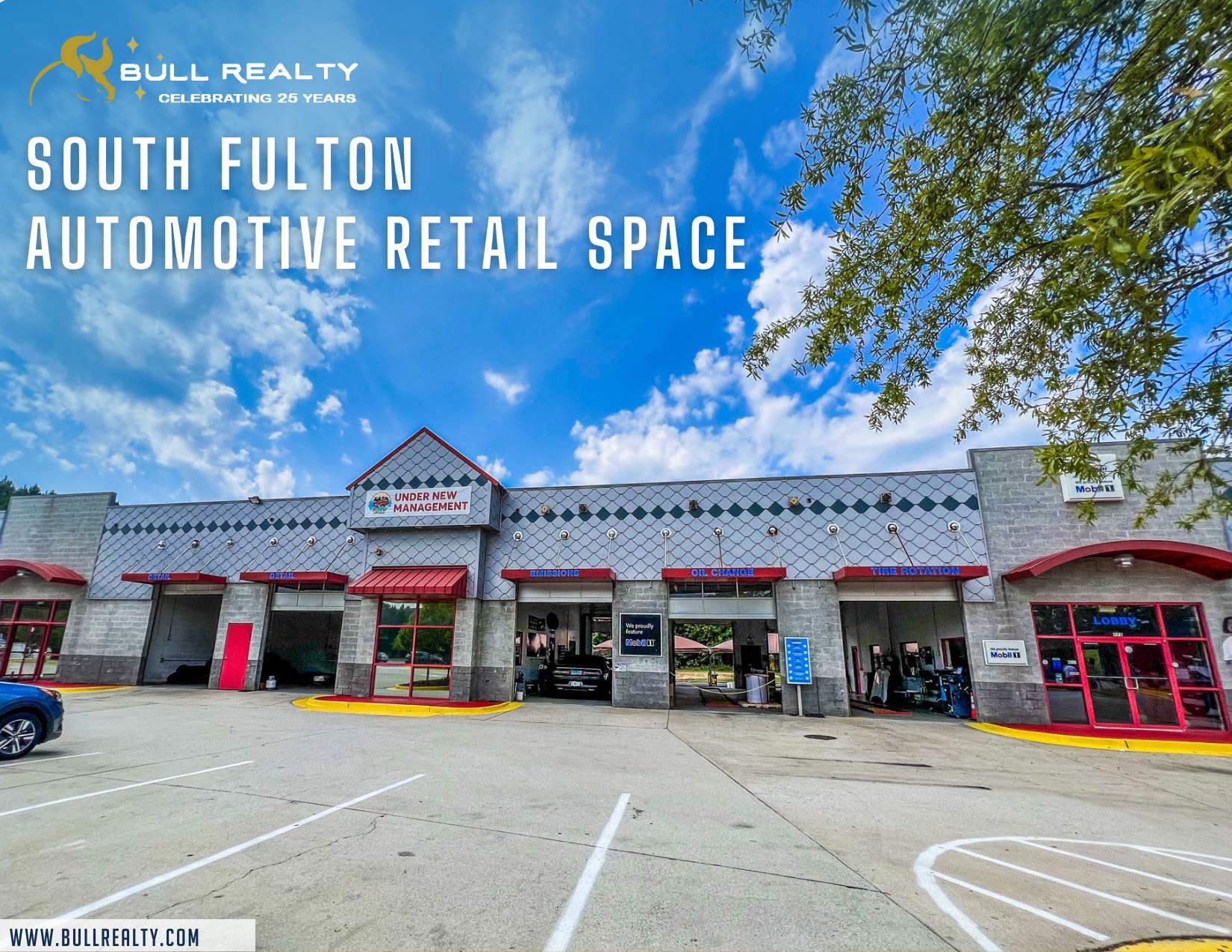 Automotive Retail Space  ±1,360-4,960 SF - 975 Camp Fulton Way SW, South  Fulton, GA