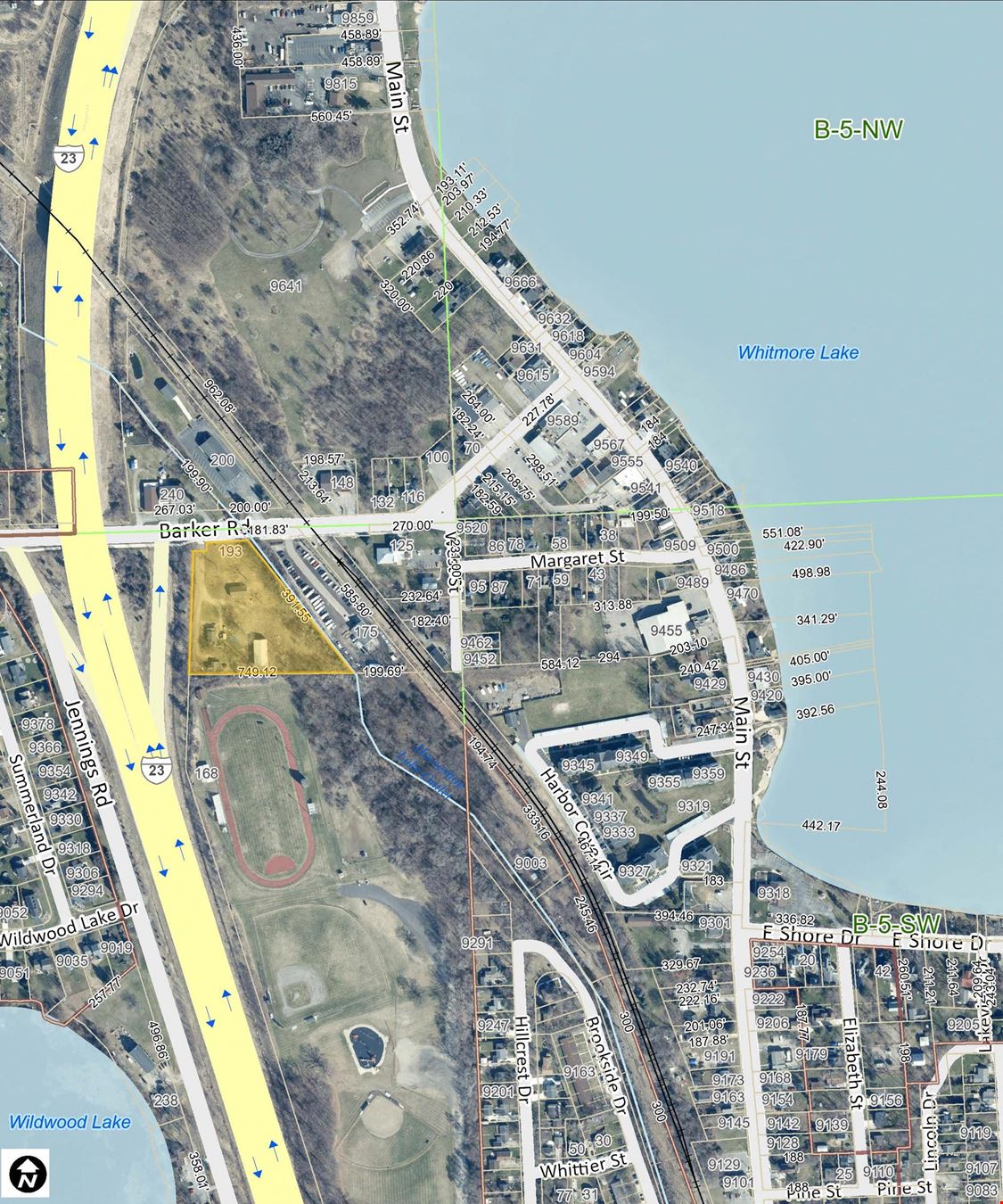 Commercial Development Land for Sale in Whitmore Lake