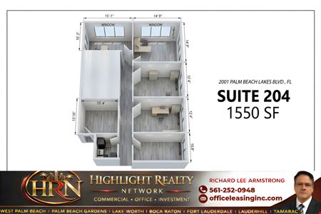 Preview of Office space for Rent at 2001 Palm Beach Lakes Blvd.
