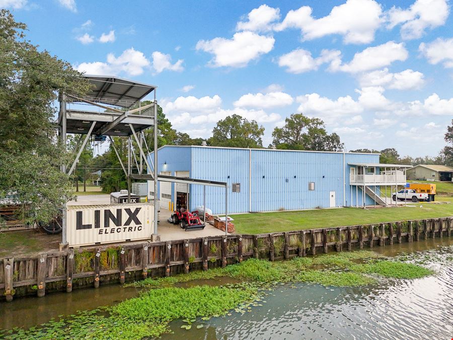 Industrial Facility on Diversion Canal w/ Marina & Boat Launch