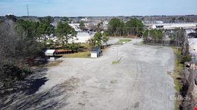 Trailer Yard Near Port Terminal