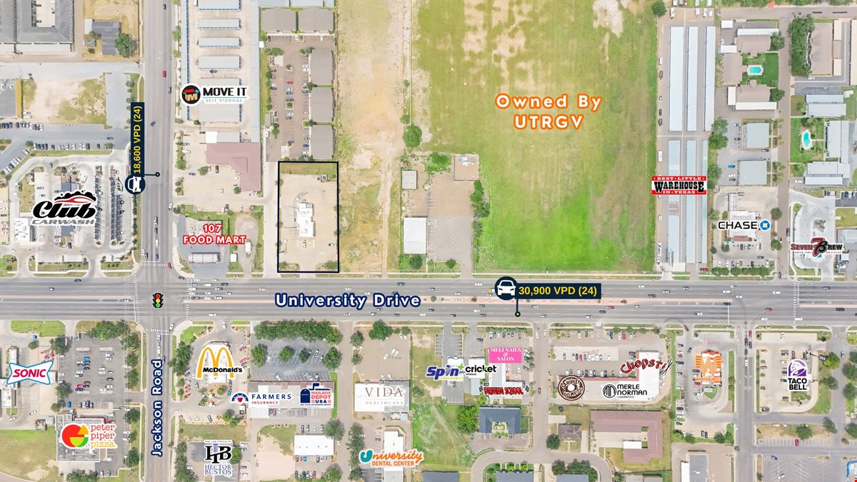 2105 W University Dr