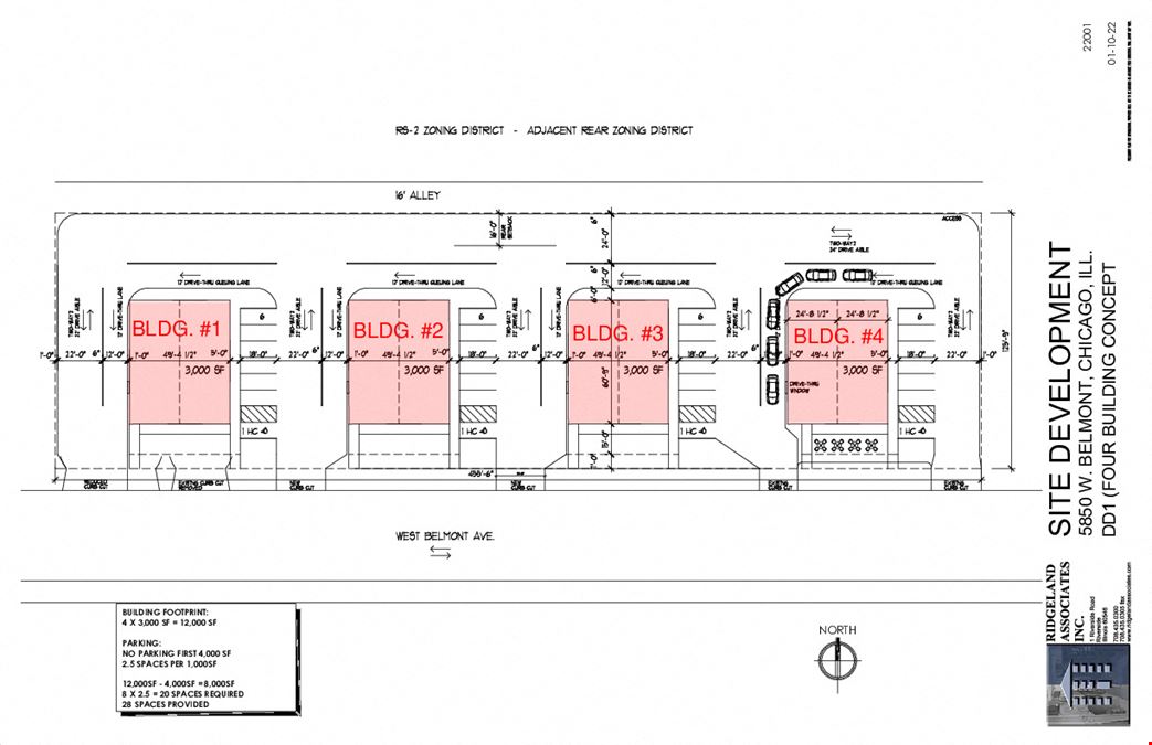 5850 W Belmont - Former Bank Branch on 1.33 Acres of Land