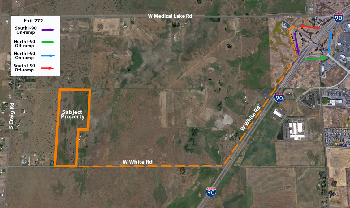 55 Acre White Rd Development Land
