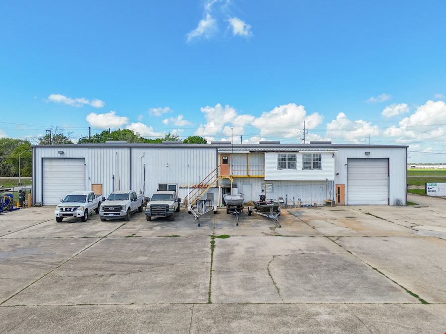 Dual Warehouses Near Hwy 90 with Surplus Land and Office