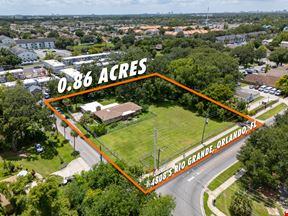 Affordable Housing-Orlando 0.86 Acres