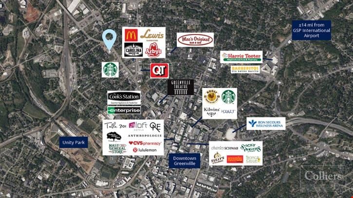 ±7,567-SF Medical Office or Retail Building For Sale | Greenville, SC