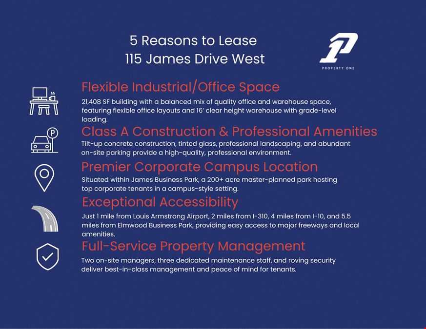 115 James Drive West