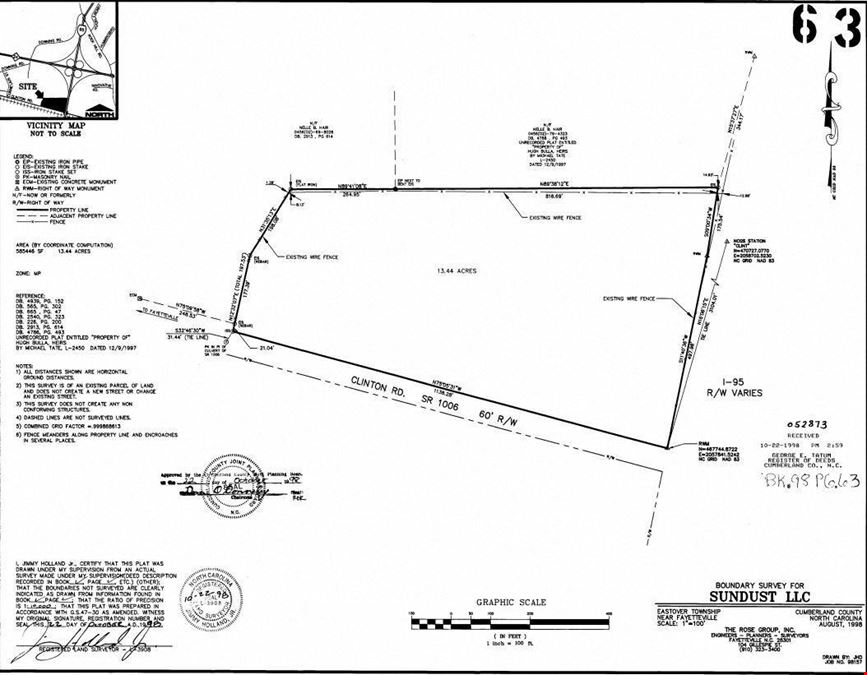 13+/- Acres on Clinton Road