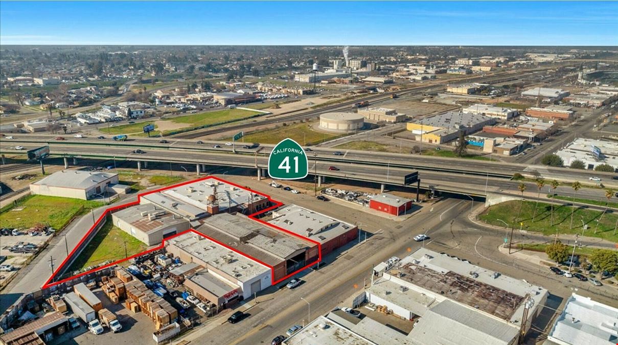 (3) Industrial Buildings w/ CA-41 Exposure in Fresno, CA