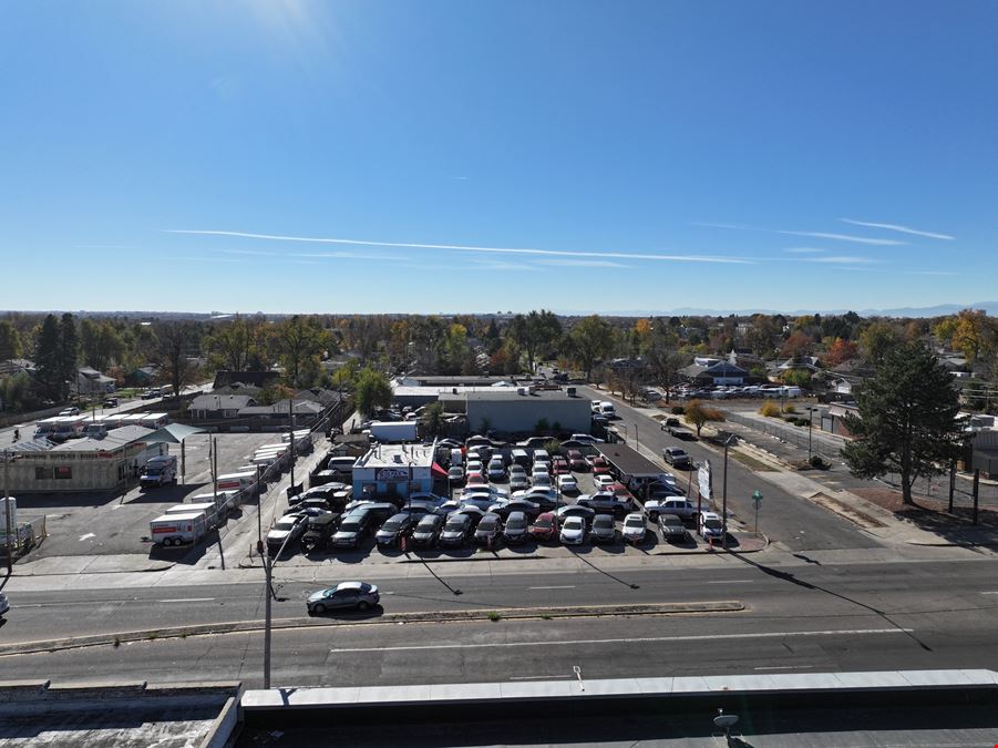 East Colfax Automotive Sales Lot