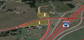 2 LOTS FOR SALE ON I-44 IN MT. VERNON