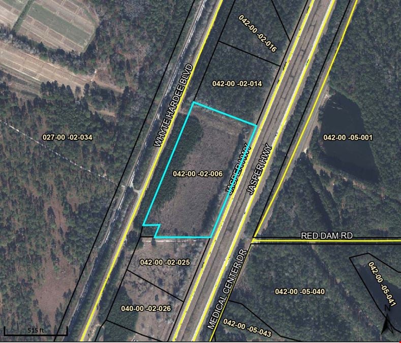 12.15 Acres Fronting I-95