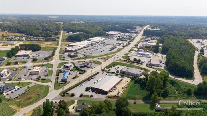 Well-positioned Retail Shopping Center on Main Street in Laurens, SC