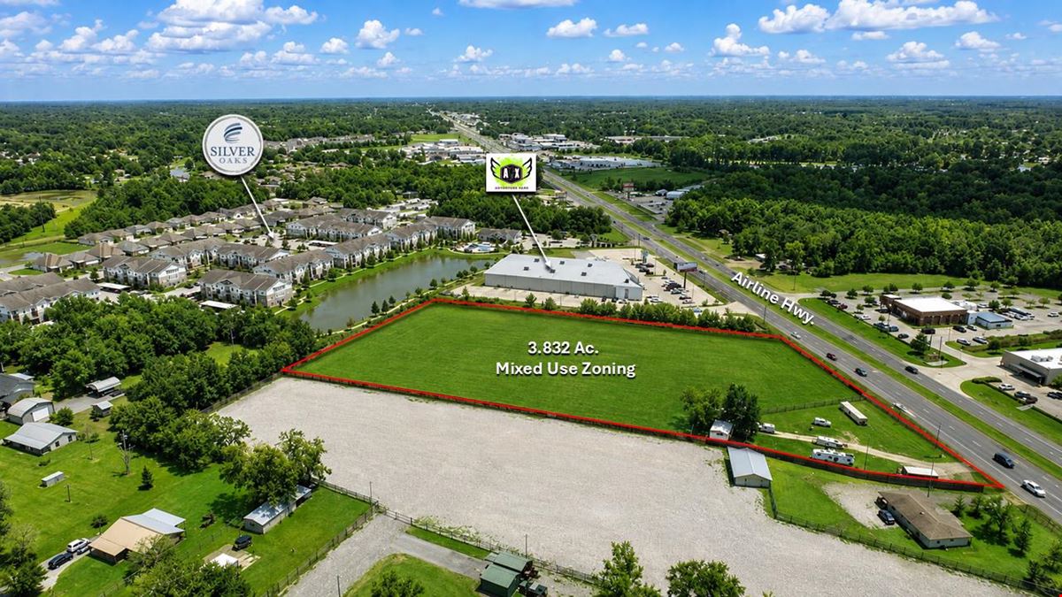3.8 Acre Development Site on Airline Hwy.