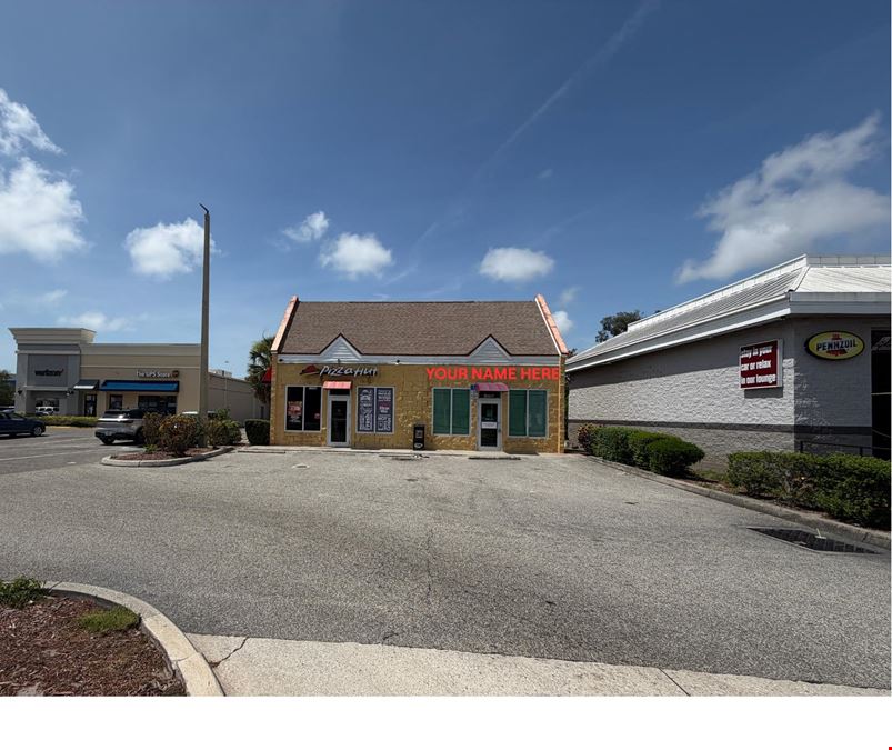 1,200± SF Retail Unit Next to Pizza Hut