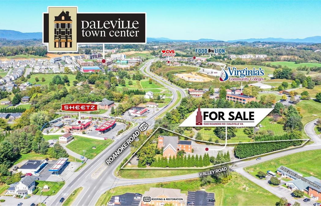 Corner Property | Daleville, VA | Adaptable