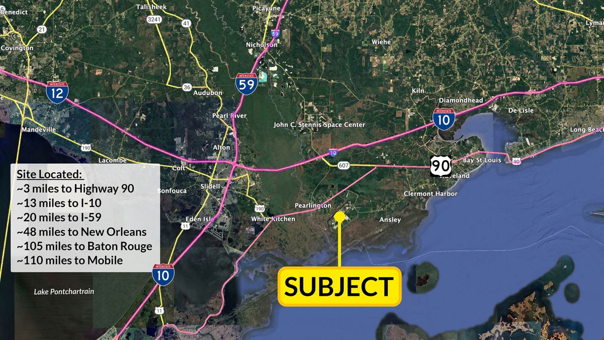 103 Acres in Port Bienville Industrial Park