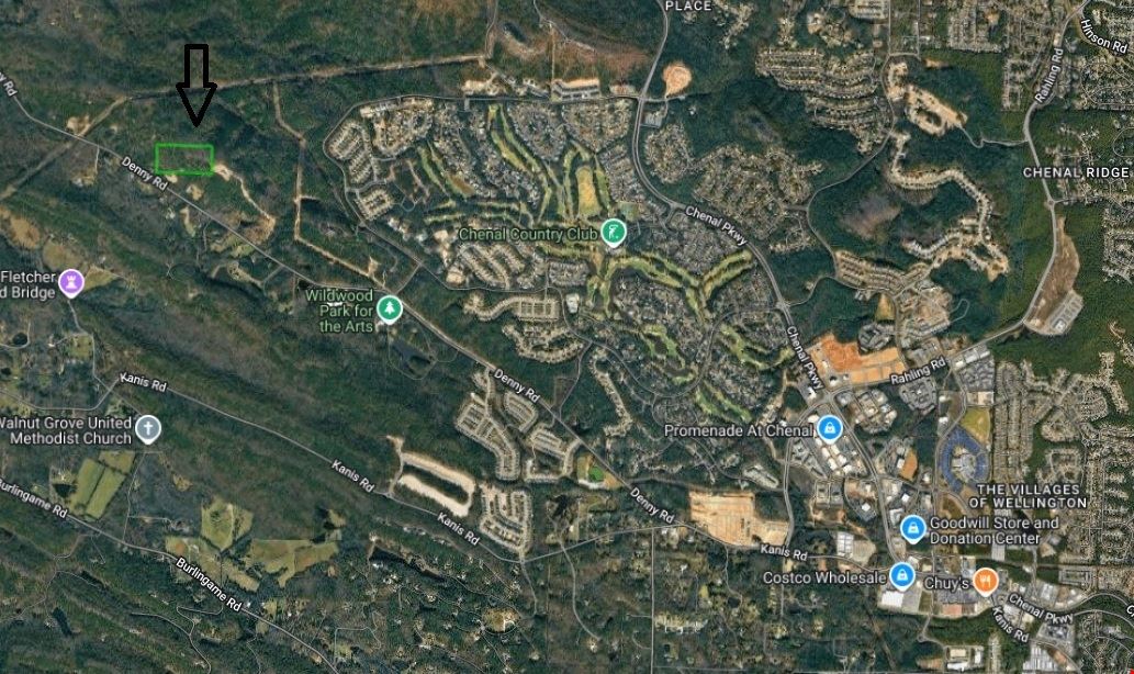 Hilltop Estate off Denny Road